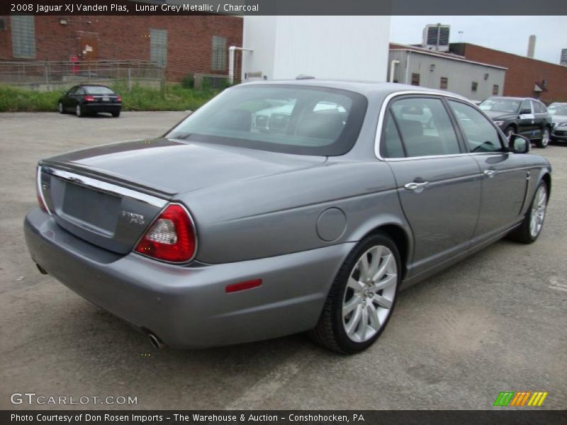 Lunar Grey Metallic / Charcoal 2008 Jaguar XJ Vanden Plas