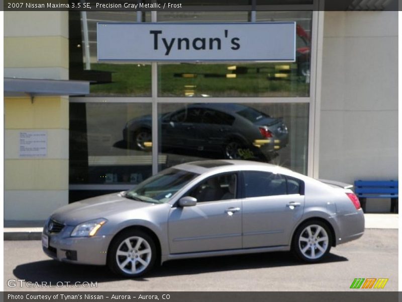 Precision Gray Metallic / Frost 2007 Nissan Maxima 3.5 SE