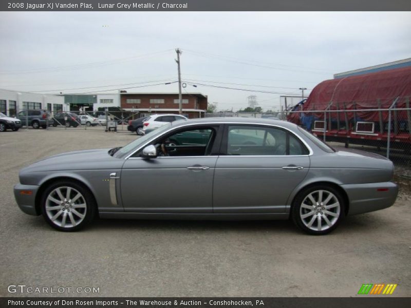 Lunar Grey Metallic / Charcoal 2008 Jaguar XJ Vanden Plas