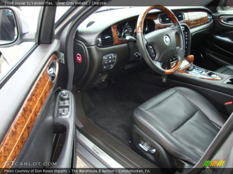 Lunar Grey Metallic / Charcoal 2008 Jaguar XJ Vanden Plas