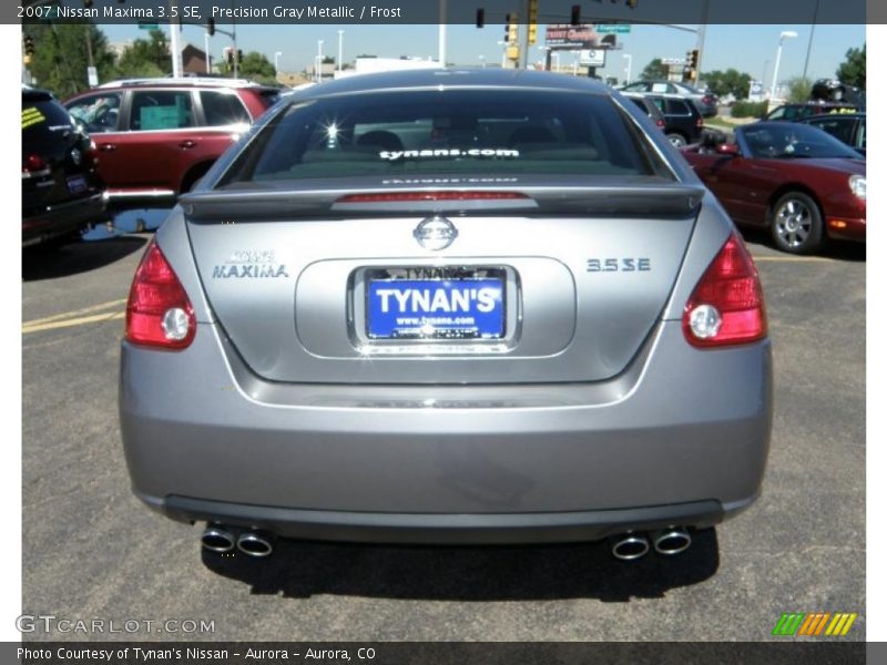 Precision Gray Metallic / Frost 2007 Nissan Maxima 3.5 SE
