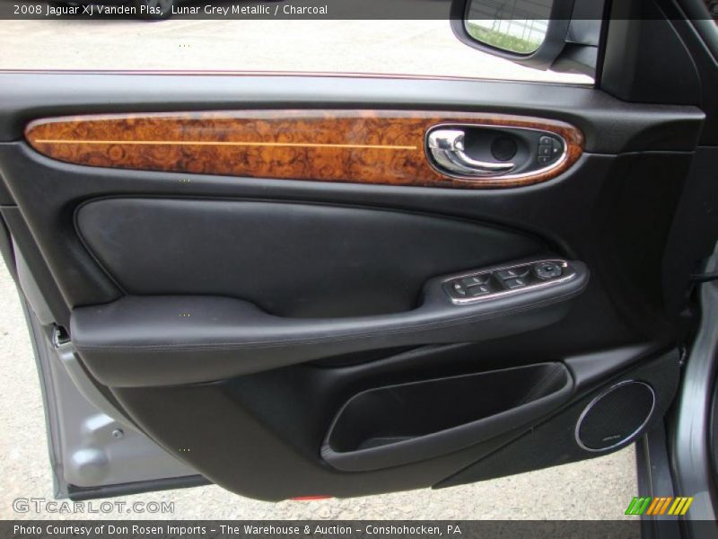 Lunar Grey Metallic / Charcoal 2008 Jaguar XJ Vanden Plas