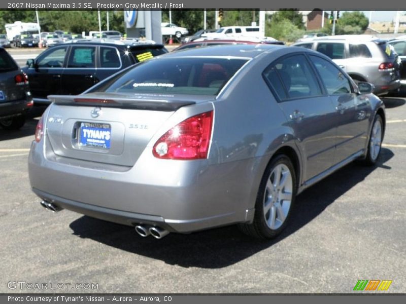 Precision Gray Metallic / Frost 2007 Nissan Maxima 3.5 SE