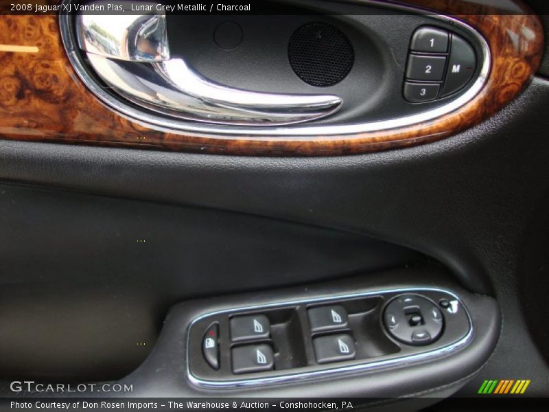 Lunar Grey Metallic / Charcoal 2008 Jaguar XJ Vanden Plas