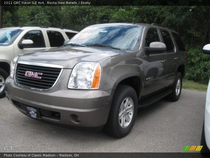 Mocha Steel Metallic / Ebony 2011 GMC Yukon SLE 4x4