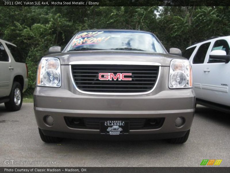Mocha Steel Metallic / Ebony 2011 GMC Yukon SLE 4x4