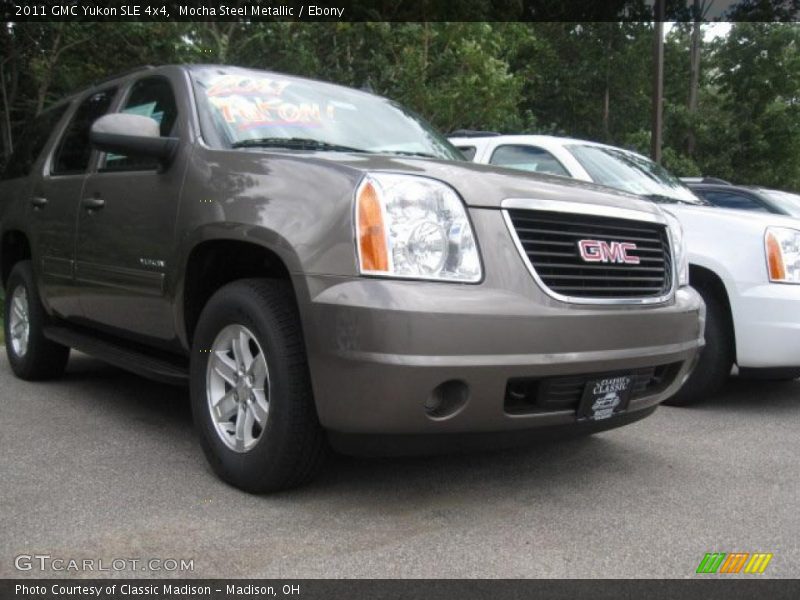 Mocha Steel Metallic / Ebony 2011 GMC Yukon SLE 4x4