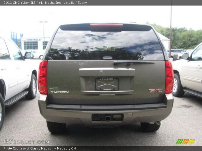 Mocha Steel Metallic / Ebony 2011 GMC Yukon SLE 4x4