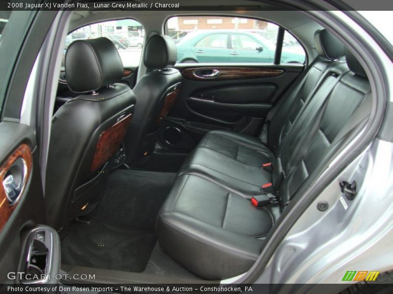 Lunar Grey Metallic / Charcoal 2008 Jaguar XJ Vanden Plas