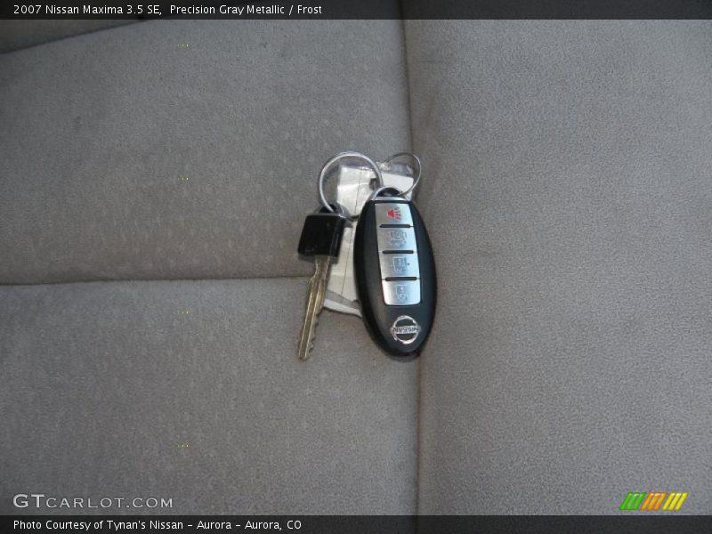 Precision Gray Metallic / Frost 2007 Nissan Maxima 3.5 SE