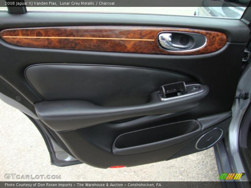 Lunar Grey Metallic / Charcoal 2008 Jaguar XJ Vanden Plas
