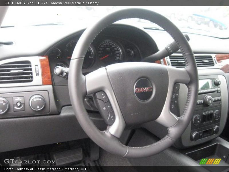 Mocha Steel Metallic / Ebony 2011 GMC Yukon SLE 4x4