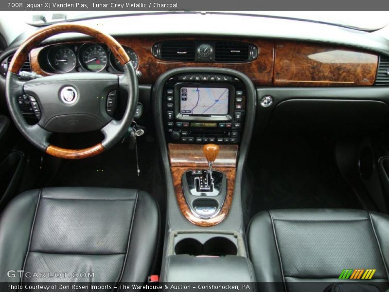 Lunar Grey Metallic / Charcoal 2008 Jaguar XJ Vanden Plas