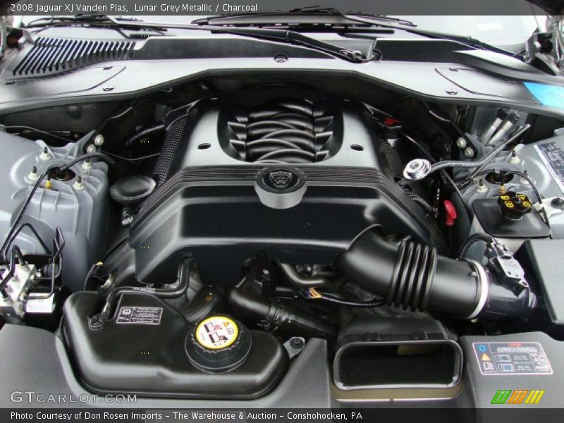 Lunar Grey Metallic / Charcoal 2008 Jaguar XJ Vanden Plas