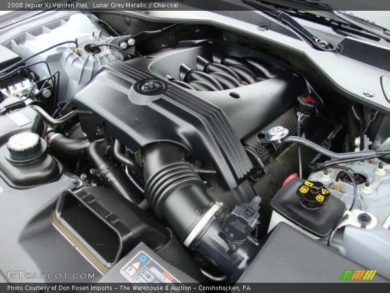 Lunar Grey Metallic / Charcoal 2008 Jaguar XJ Vanden Plas