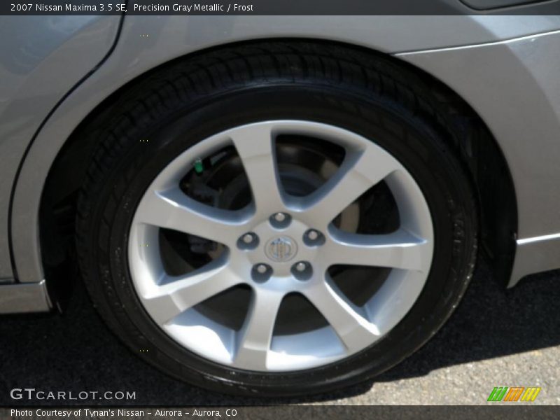 Precision Gray Metallic / Frost 2007 Nissan Maxima 3.5 SE