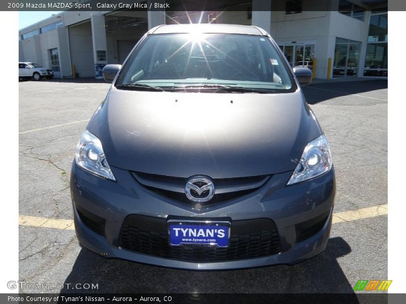 Galaxy Gray Mica / Black 2009 Mazda MAZDA5 Sport