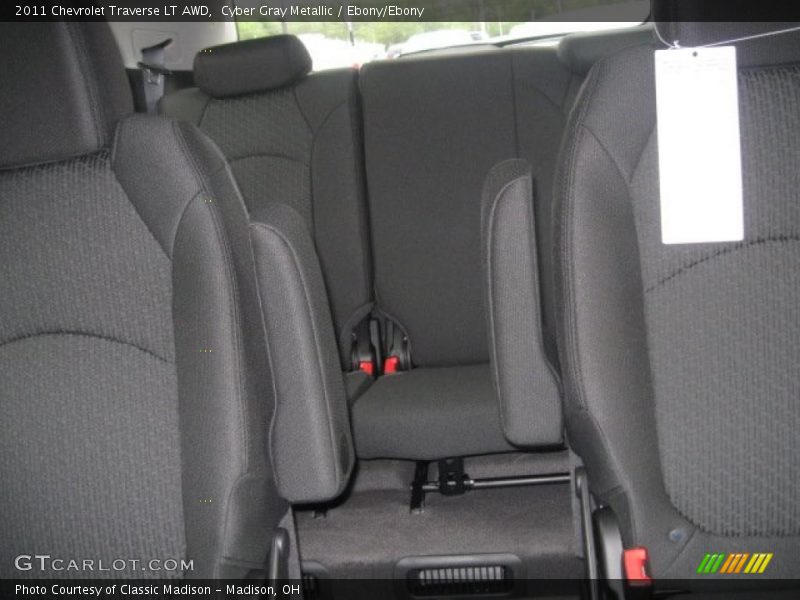 Cyber Gray Metallic / Ebony/Ebony 2011 Chevrolet Traverse LT AWD