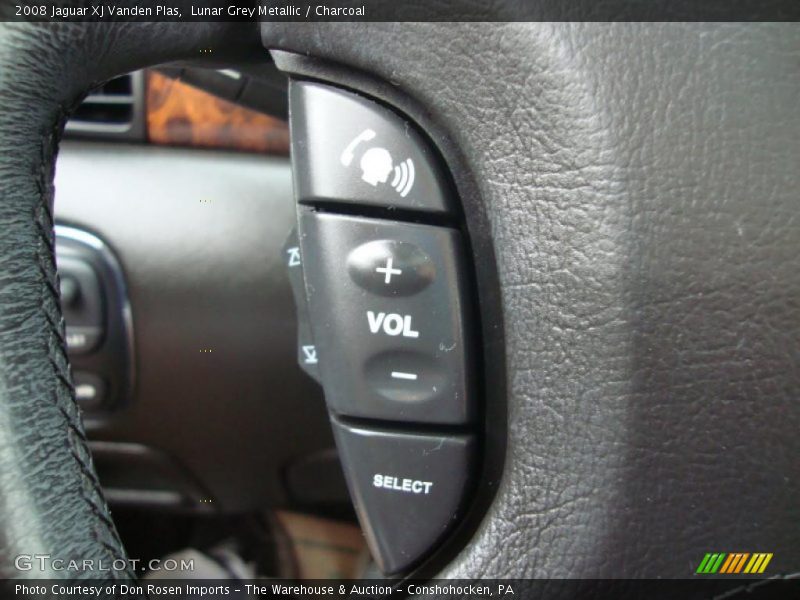 Lunar Grey Metallic / Charcoal 2008 Jaguar XJ Vanden Plas