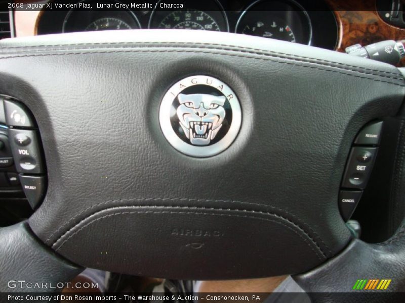 Lunar Grey Metallic / Charcoal 2008 Jaguar XJ Vanden Plas