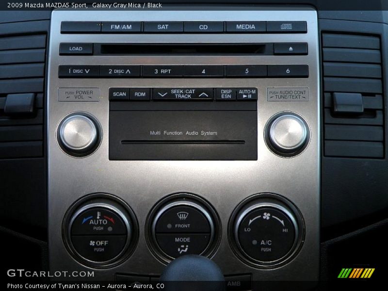 Galaxy Gray Mica / Black 2009 Mazda MAZDA5 Sport