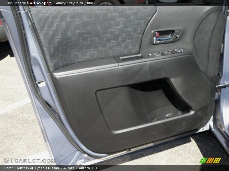 Galaxy Gray Mica / Black 2009 Mazda MAZDA5 Sport
