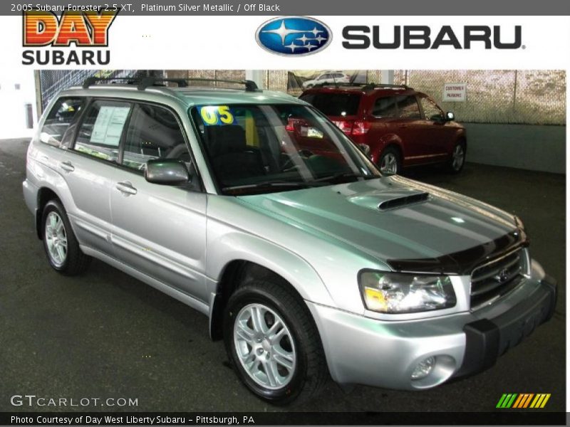 Platinum Silver Metallic / Off Black 2005 Subaru Forester 2.5 XT