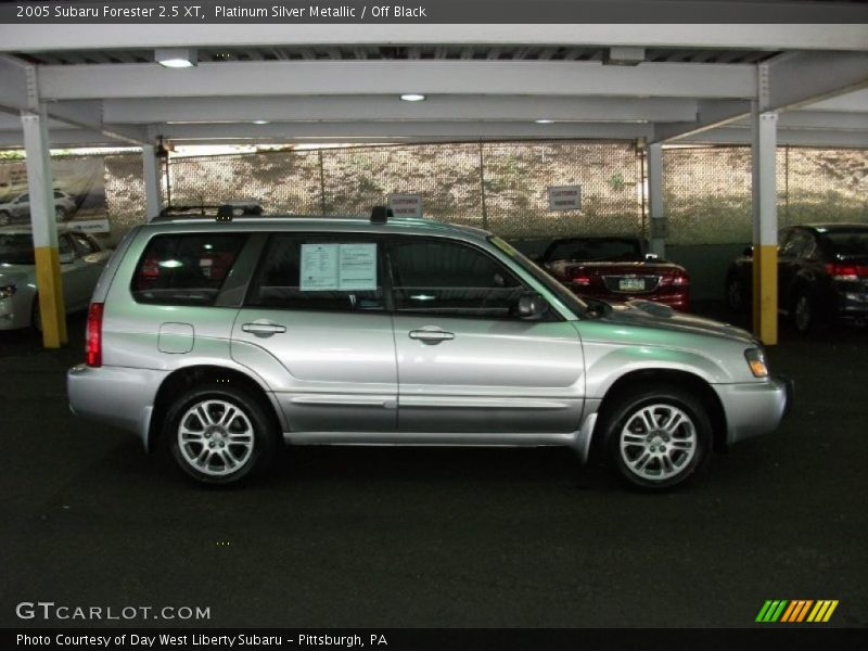 Platinum Silver Metallic / Off Black 2005 Subaru Forester 2.5 XT