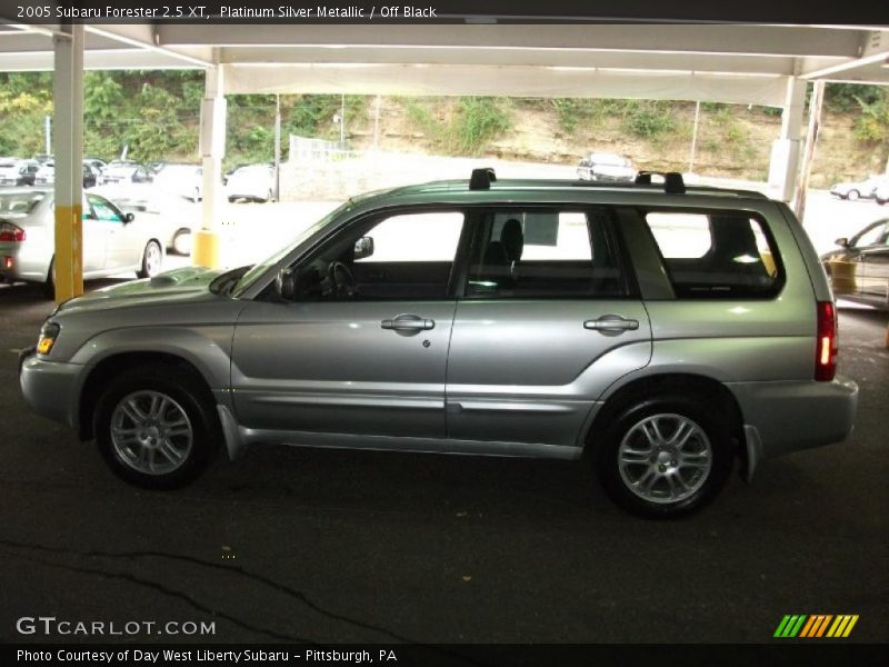 Platinum Silver Metallic / Off Black 2005 Subaru Forester 2.5 XT