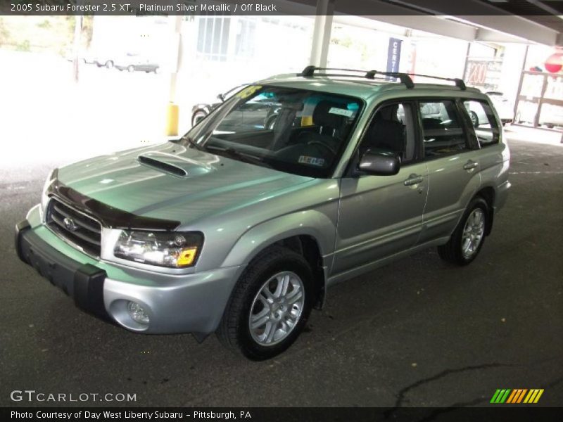 Platinum Silver Metallic / Off Black 2005 Subaru Forester 2.5 XT
