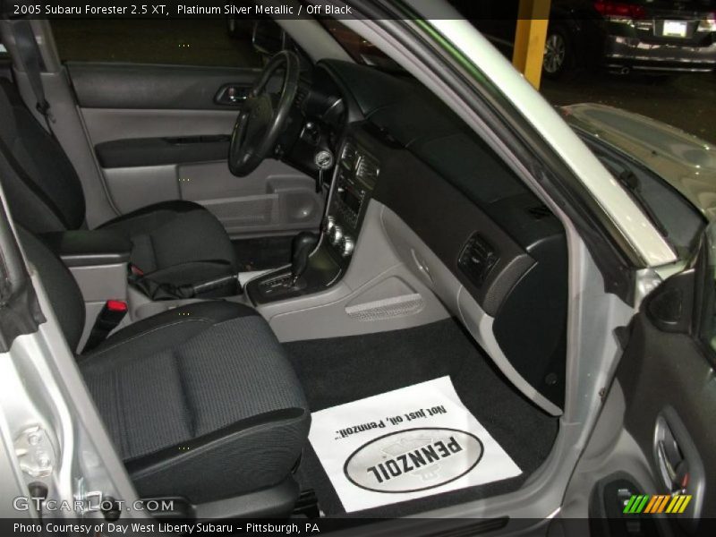 Platinum Silver Metallic / Off Black 2005 Subaru Forester 2.5 XT