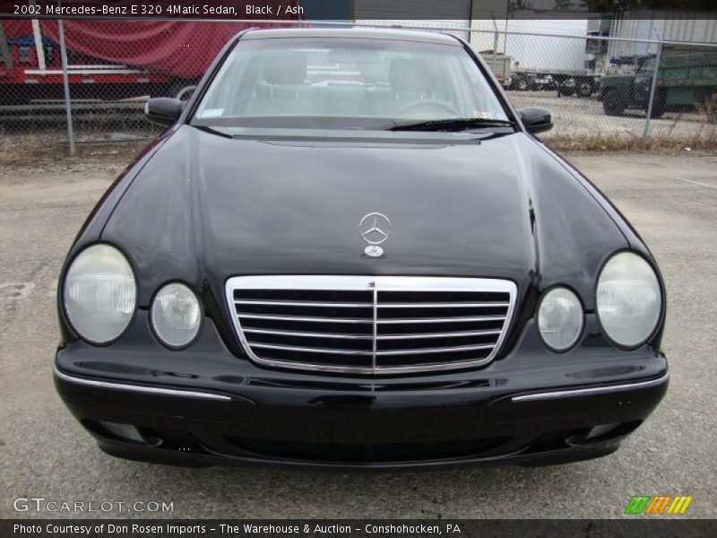 Black / Ash 2002 Mercedes-Benz E 320 4Matic Sedan