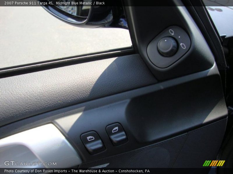 Midnight Blue Metallic / Black 2007 Porsche 911 Targa 4S