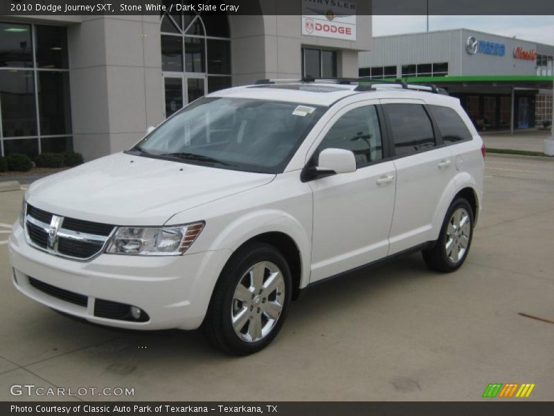 Stone White / Dark Slate Gray 2010 Dodge Journey SXT