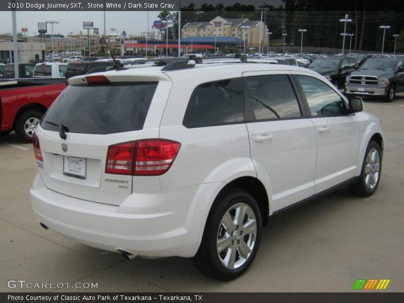 Stone White / Dark Slate Gray 2010 Dodge Journey SXT