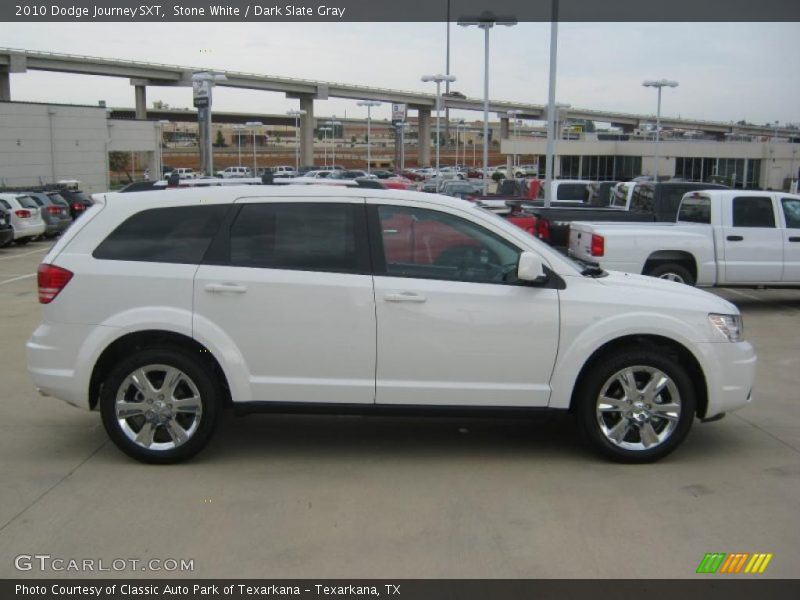 Stone White / Dark Slate Gray 2010 Dodge Journey SXT