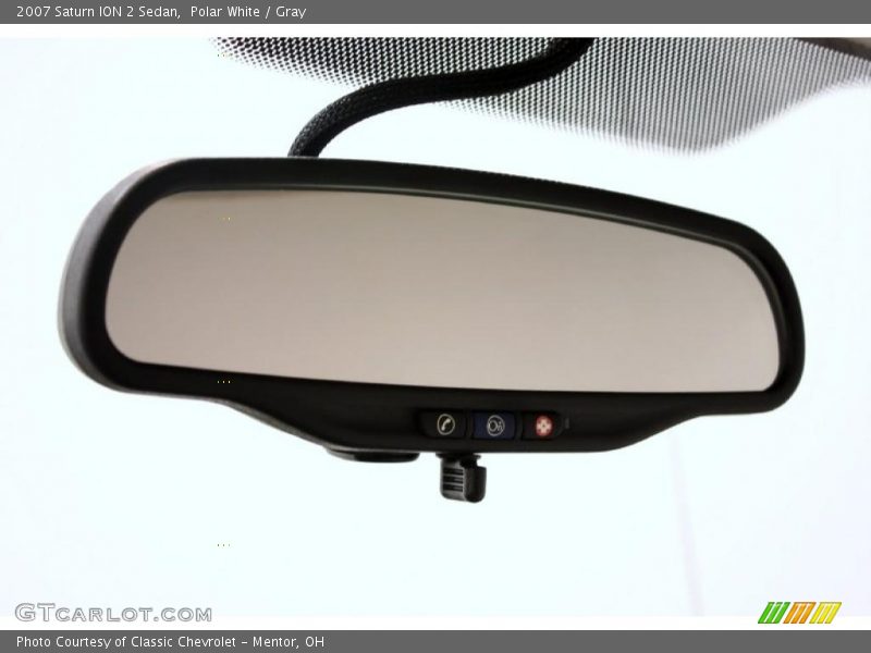Polar White / Gray 2007 Saturn ION 2 Sedan