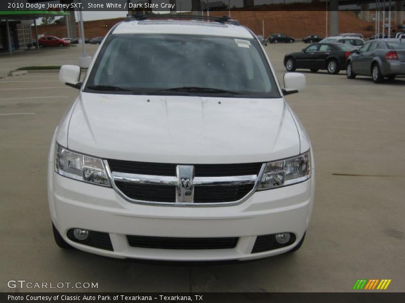Stone White / Dark Slate Gray 2010 Dodge Journey SXT