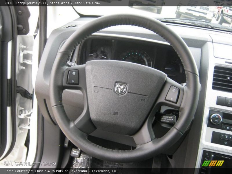 Stone White / Dark Slate Gray 2010 Dodge Journey SXT