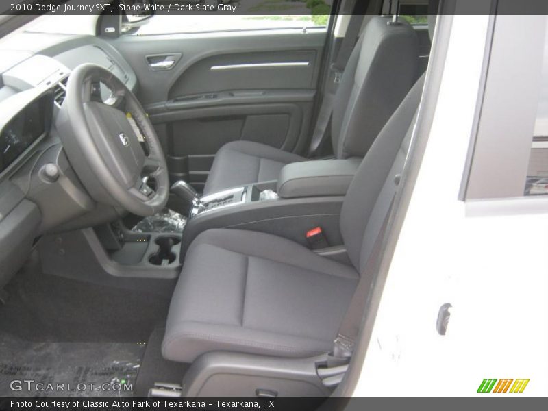 Stone White / Dark Slate Gray 2010 Dodge Journey SXT