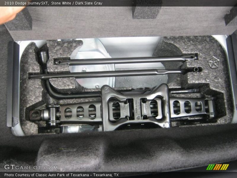 Stone White / Dark Slate Gray 2010 Dodge Journey SXT