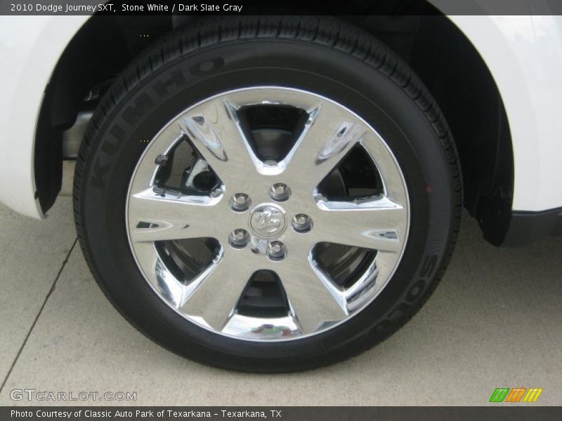Stone White / Dark Slate Gray 2010 Dodge Journey SXT