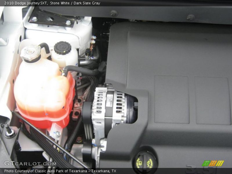 Stone White / Dark Slate Gray 2010 Dodge Journey SXT