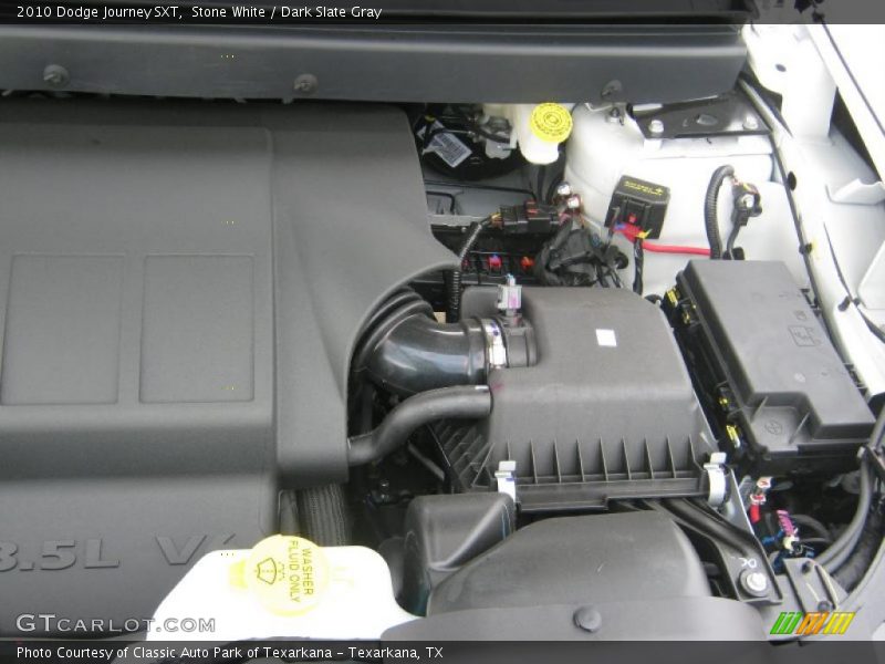 Stone White / Dark Slate Gray 2010 Dodge Journey SXT