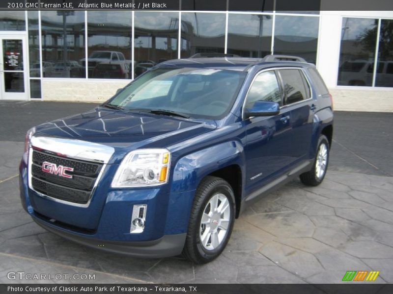 Atlantic Blue Metallic / Jet Black 2010 GMC Terrain SLE