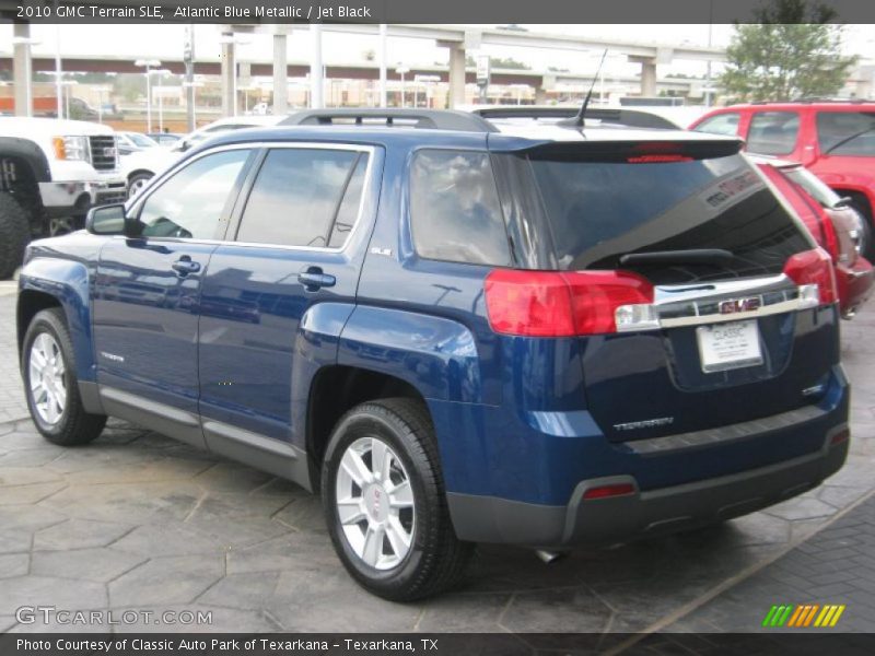 Atlantic Blue Metallic / Jet Black 2010 GMC Terrain SLE