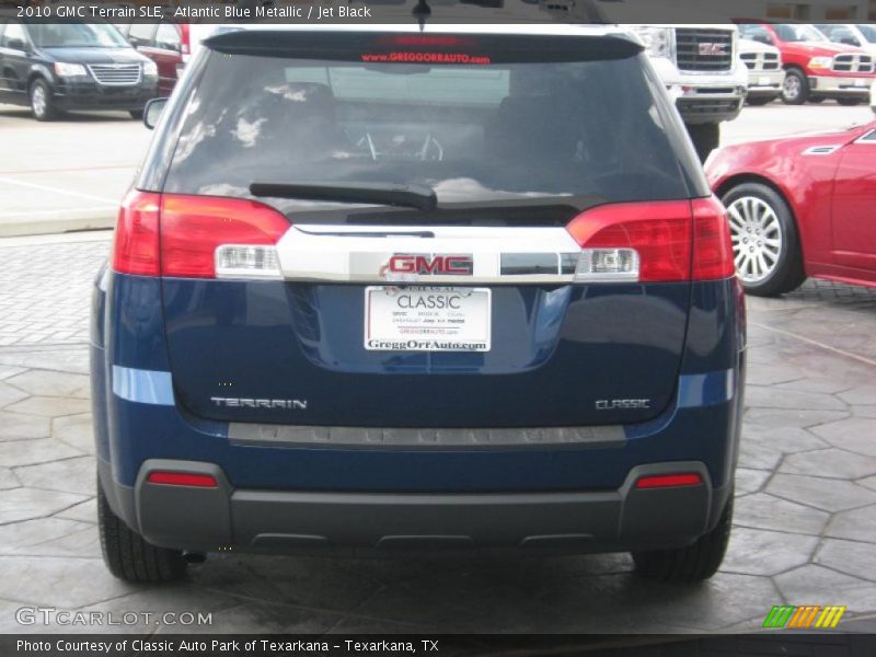 Atlantic Blue Metallic / Jet Black 2010 GMC Terrain SLE
