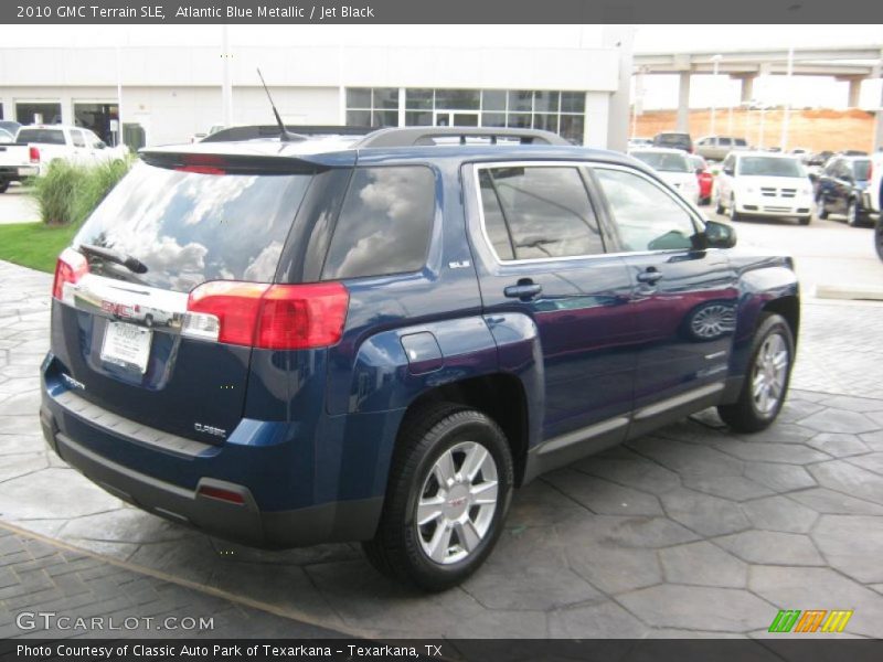Atlantic Blue Metallic / Jet Black 2010 GMC Terrain SLE