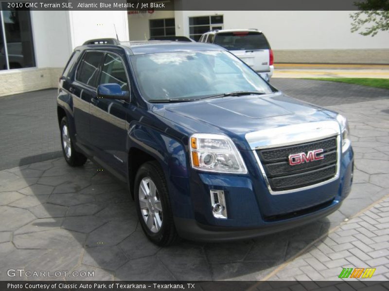 Atlantic Blue Metallic / Jet Black 2010 GMC Terrain SLE