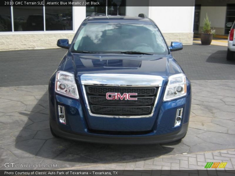 Atlantic Blue Metallic / Jet Black 2010 GMC Terrain SLE